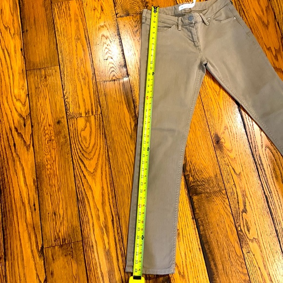 ISABEL MARANT ÉTOILE WOMENS TAN Cotton JEANS - FIT LIKE AMERICAN SIZE 6/8 - Picture 6 of 12
